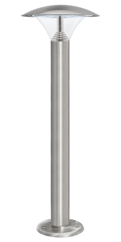 LED Bollard Modern Stainless Steel Garden Lamp Post Cool White Light with 12v Transformer - Energy Light Bulbs - Free delivery on all orders