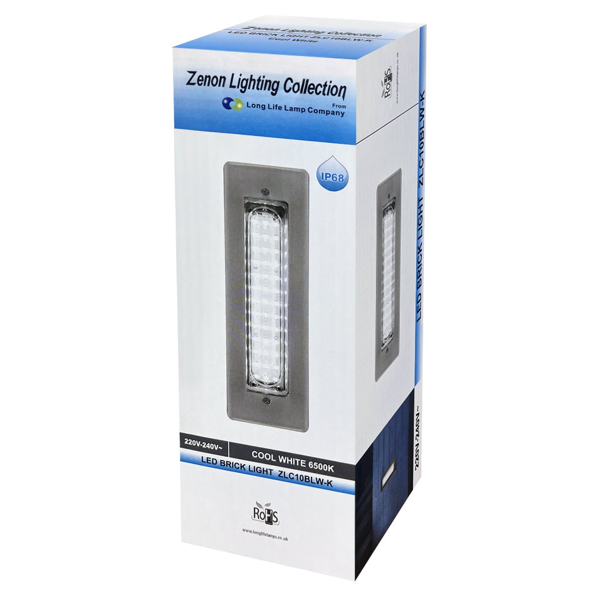 LED Brick Light LED Garden Wall Light Cool White Colour Energy Saving - Energy Light Bulbs - Free delivery on all orders