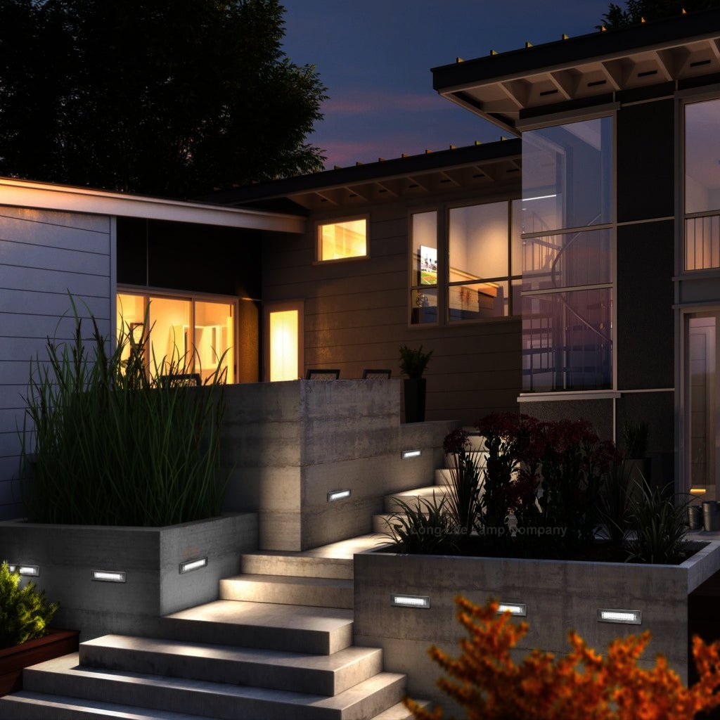 LED Brick Light LED Garden Wall Light Cool White Colour Energy Saving - Energy Light Bulbs - Free delivery on all orders