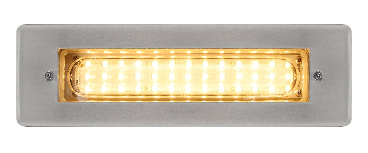 LED Brick Light Outdoor Wall Light Pathway Step Light Warm White - Energy Light Bulbs - Free delivery on all orders