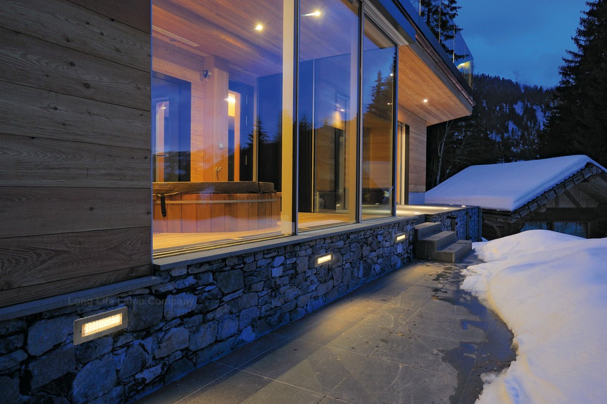 LED Brick Light Outdoor Wall Light Pathway Step Light Warm White - Energy Light Bulbs - Free delivery on all orders