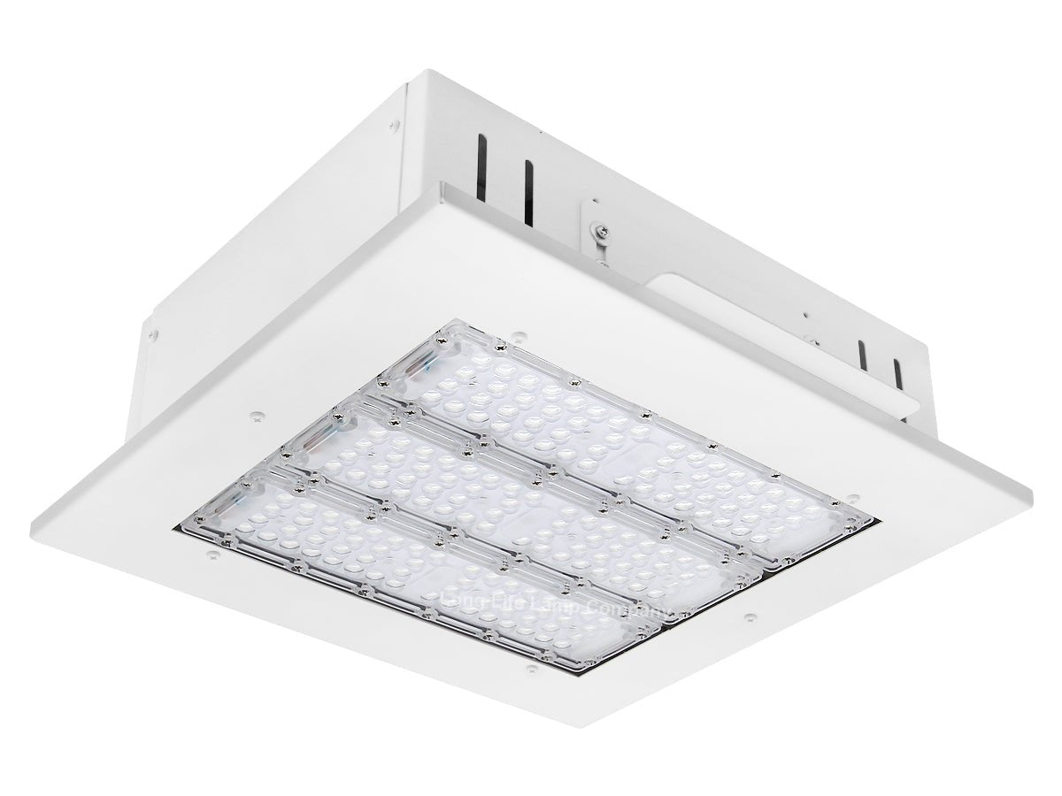 150W LED canopy light 6000K IP67 for petrol station and forecourt lighting