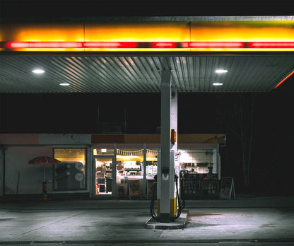 Durable 150W LED canopy light for petrol station canopy installations
