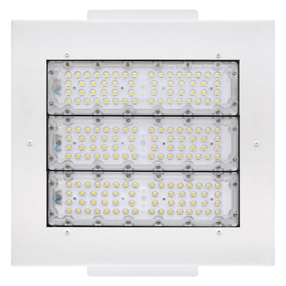 LED canopy light 150W 6000K waterproof fixture for commercial outdoor areas