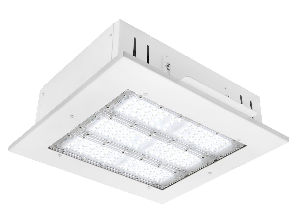 High power 150W LED canopy light for petrol station lighting applications