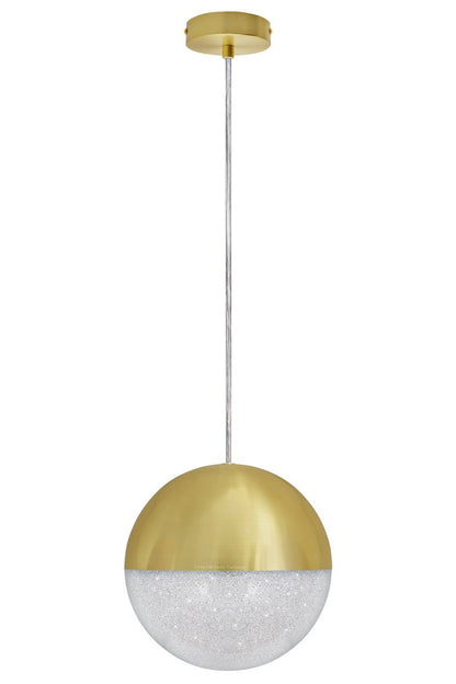 LED Ceiling Gold Glass Globe Pendant Light CCT Natural Cool Warm White - Energy Light Bulbs - Free delivery on all orders