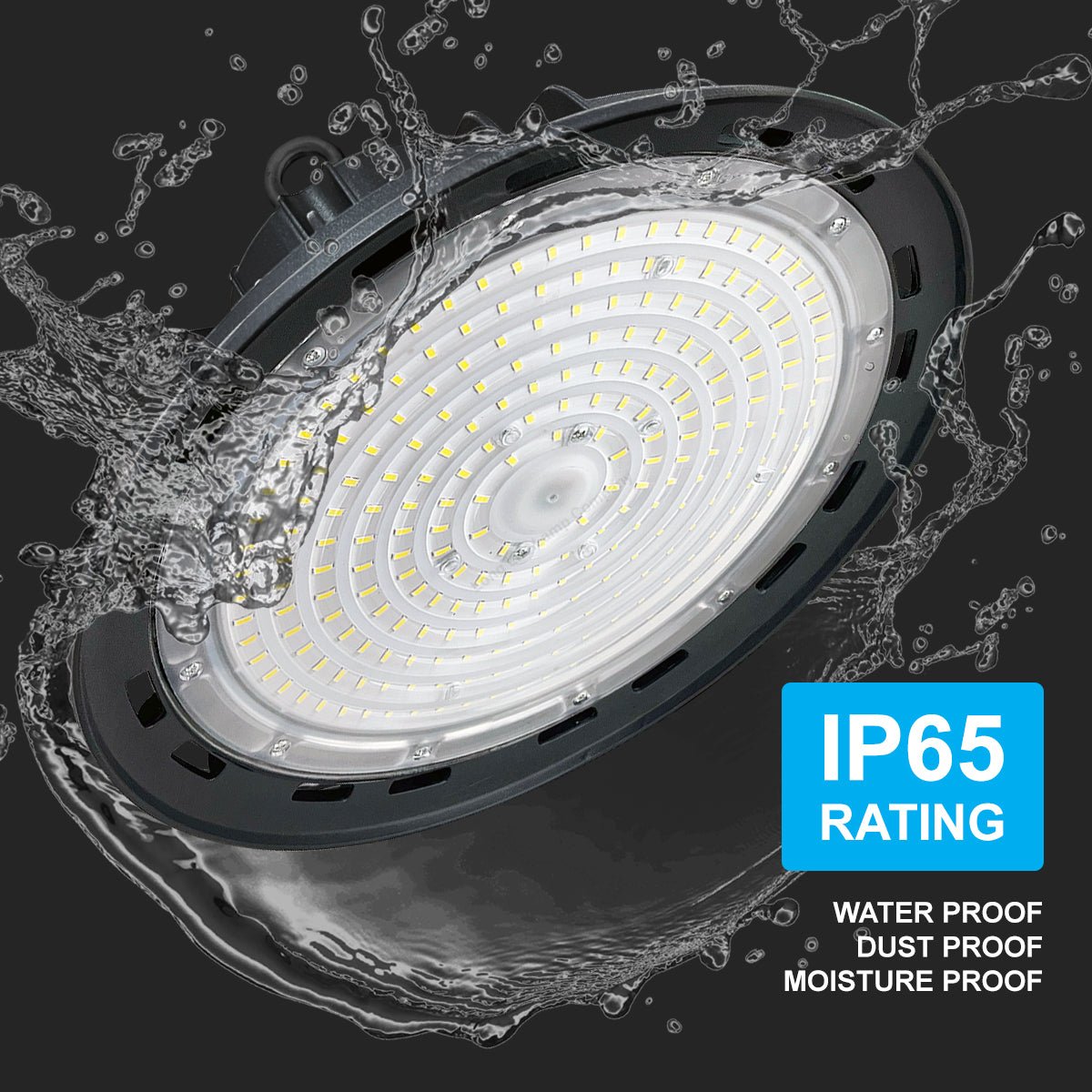 LED Ceiling High Bay Light 150w 6500k IP65 Ultra Bright for Industrial Warehouse Workshops - Energy Light Bulbs - Free delivery on all orders
