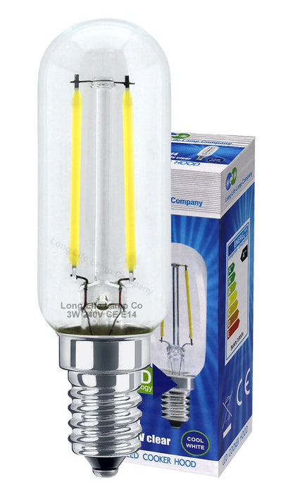 LED Cooker Hood Bulb 3w = 40w Cool White SES E14 - Energy Light Bulbs - Free delivery on all orders