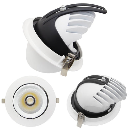 LED Downlight Adjustable Commercial Recessed Ceiling Spot Light 30w 5000k Ultra Bright - Energy Light Bulbs - Free delivery on all orders