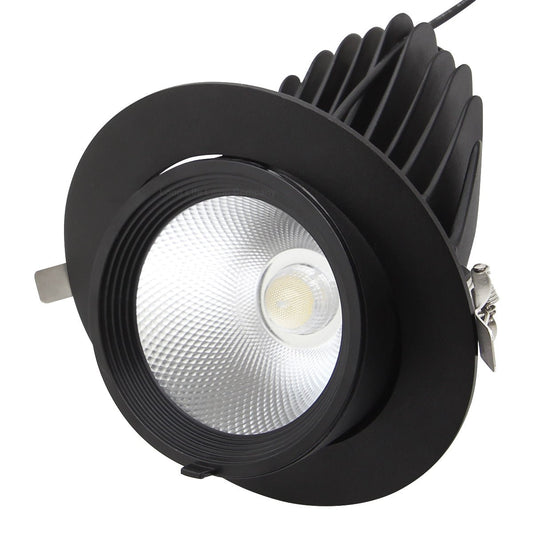LED Downlight Adjustable Commercial Recessed Ceiling Spot Light 30w 5000k Ultra Bright - Energy Light Bulbs - Free delivery on all orders