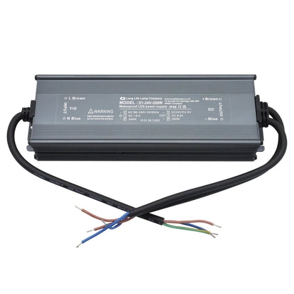 LED Driver 24V Output Low Voltage IP68 Waterproof Transformer 200W - Energy Light Bulbs - Free delivery on all orders