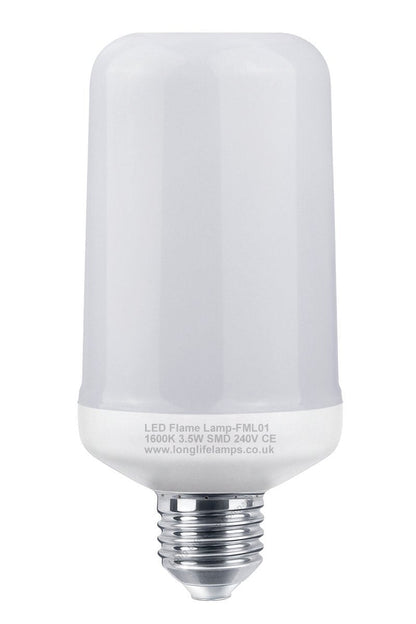 LED Flicker Effect Fire Flame Light Bulb E27 Simulated 3 Mode Mood Lamp - Energy Light Bulbs - Free delivery on all orders