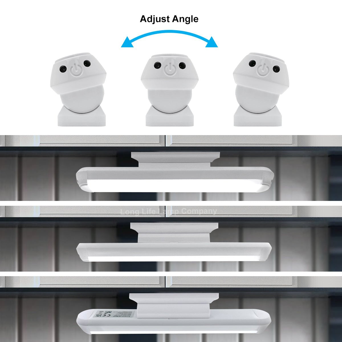 LED Magnetic USB Rechargeable Under Cabinet Night Lights with Touch Sensor Cool White RNL02 - Energy Light Bulbs - Free delivery on all orders