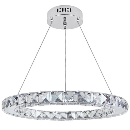 LED Modern Round Ceiling Chandelier Ring Warm White - Energy Light Bulbs - Free delivery on all orders