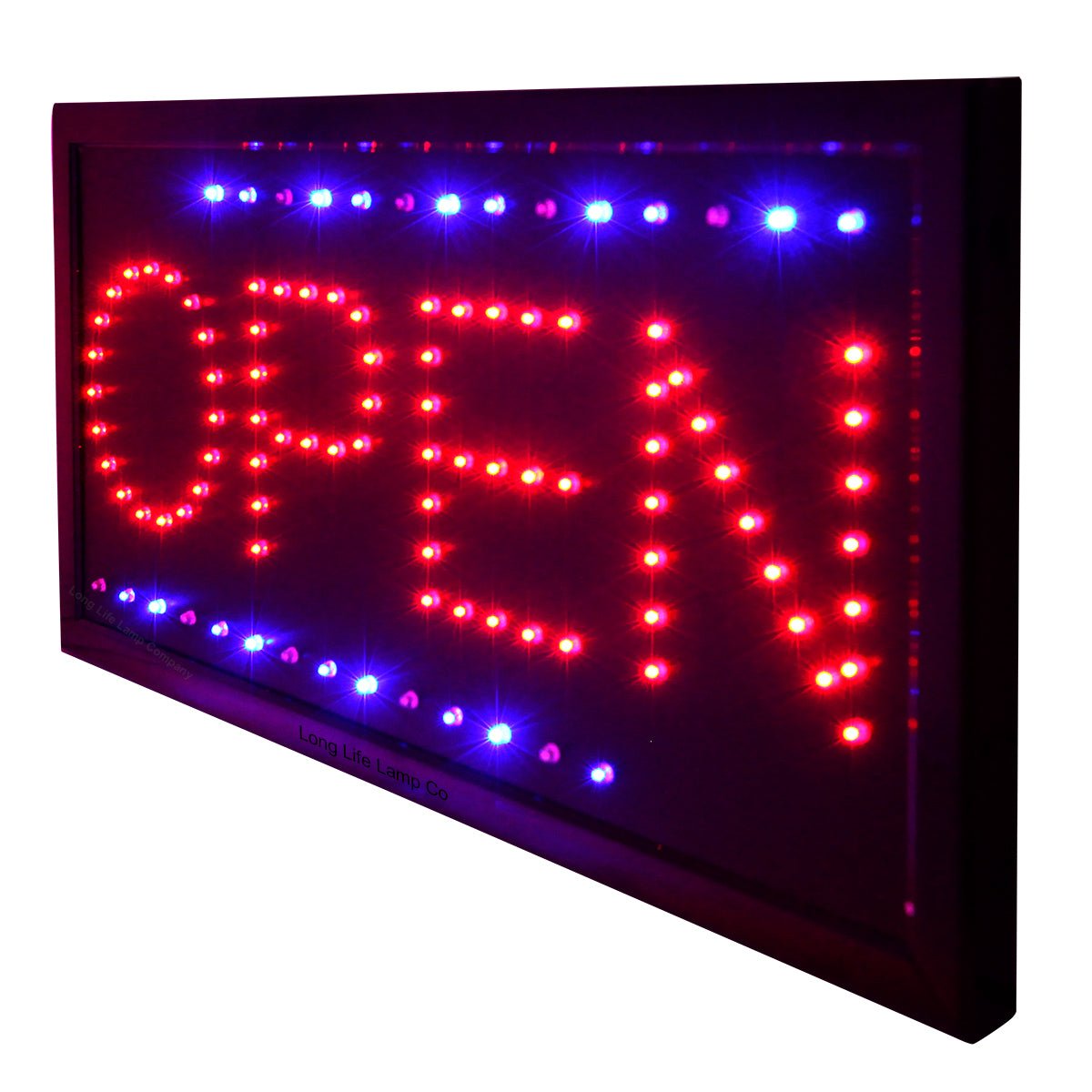 LED Open Sign For Shop Window Display Illuminated Flashing LED Sign Super Bright - Energy Light Bulbs - Free delivery on all orders