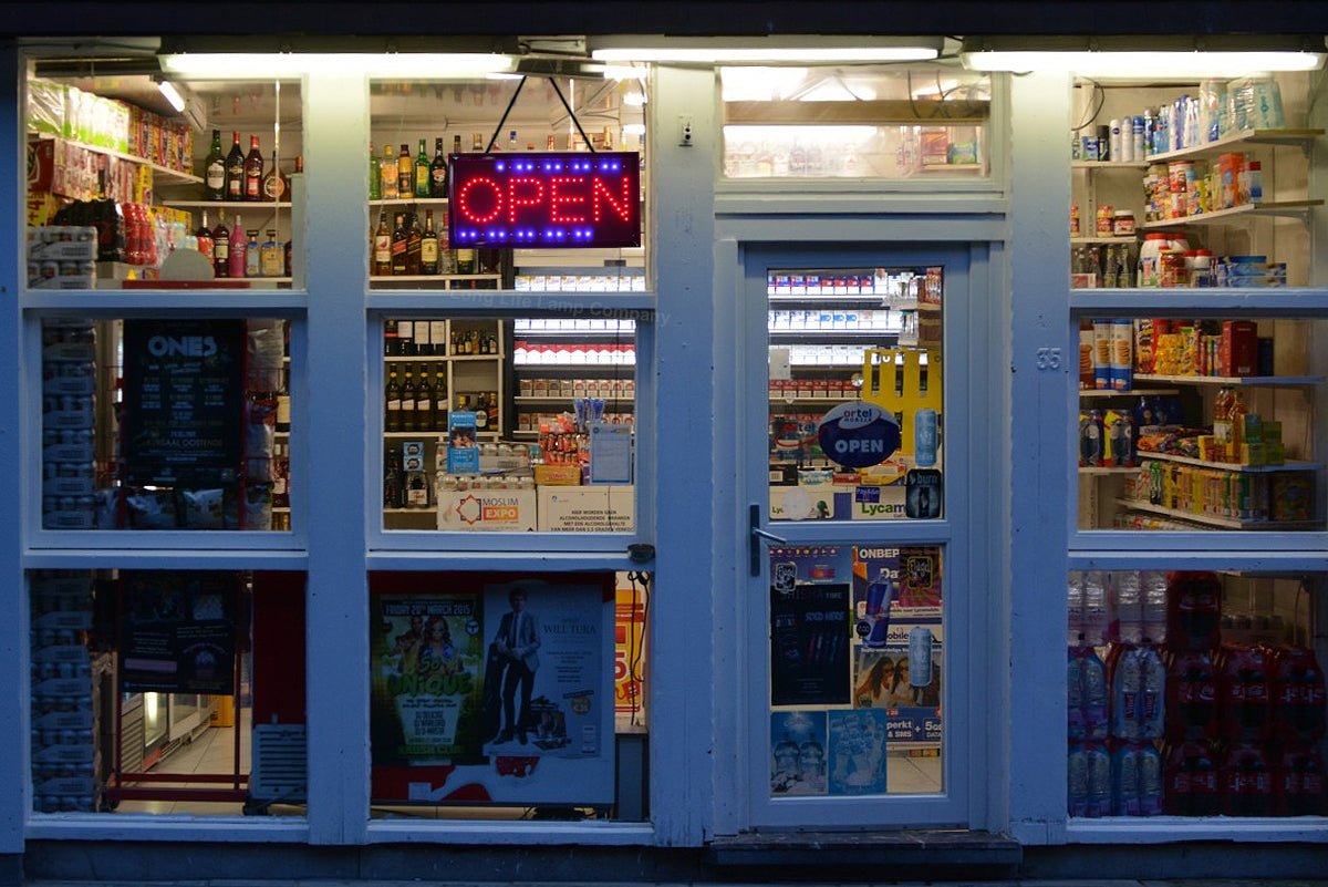 LED Open Sign For Shop Window Display Illuminated Flashing LED Sign Super Bright - Energy Light Bulbs - Free delivery on all orders