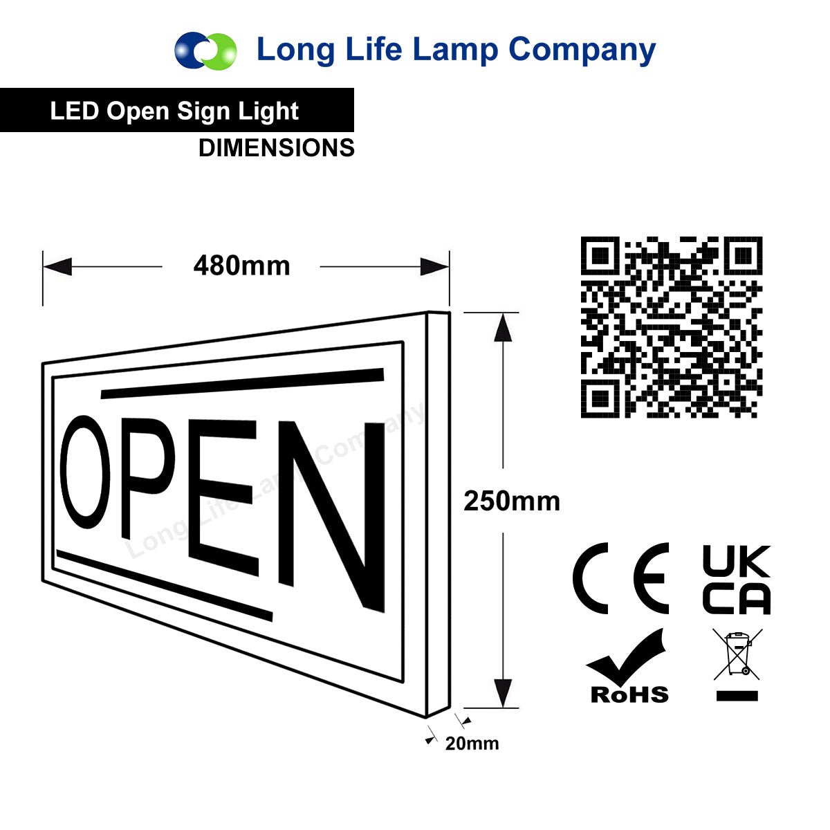 LED Open Sign For Shop Window Display Illuminated Flashing LED Sign Super Bright - Free delivery on all orders