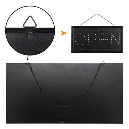 LED Open Sign For Shop Window Display Illuminated Flashing LED Sign Super Bright - Energy Light Bulbs - Free delivery on all orders