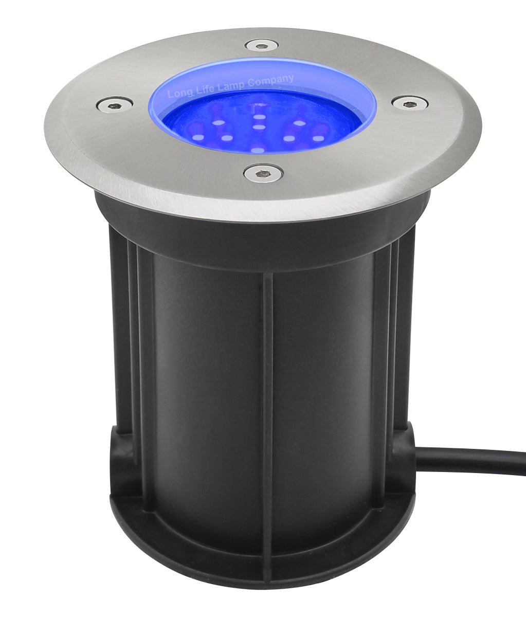 LED Outdoor Round Ground Recessed Light WW CW RED YELLOW GREEN BLUE RGB IP67 Waterproof GL09 - Energy Light Bulbs - Free delivery on all orders