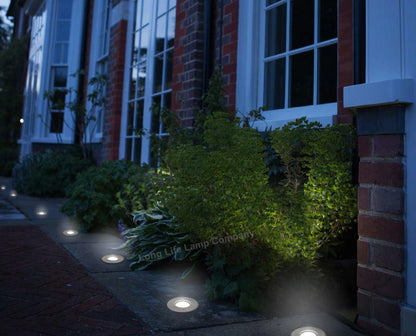 LED Outdoor Round Ground Recessed Light WW CW RED YELLOW GREEN BLUE RGB IP67 Waterproof GL09 - Energy Light Bulbs - Free delivery on all orders