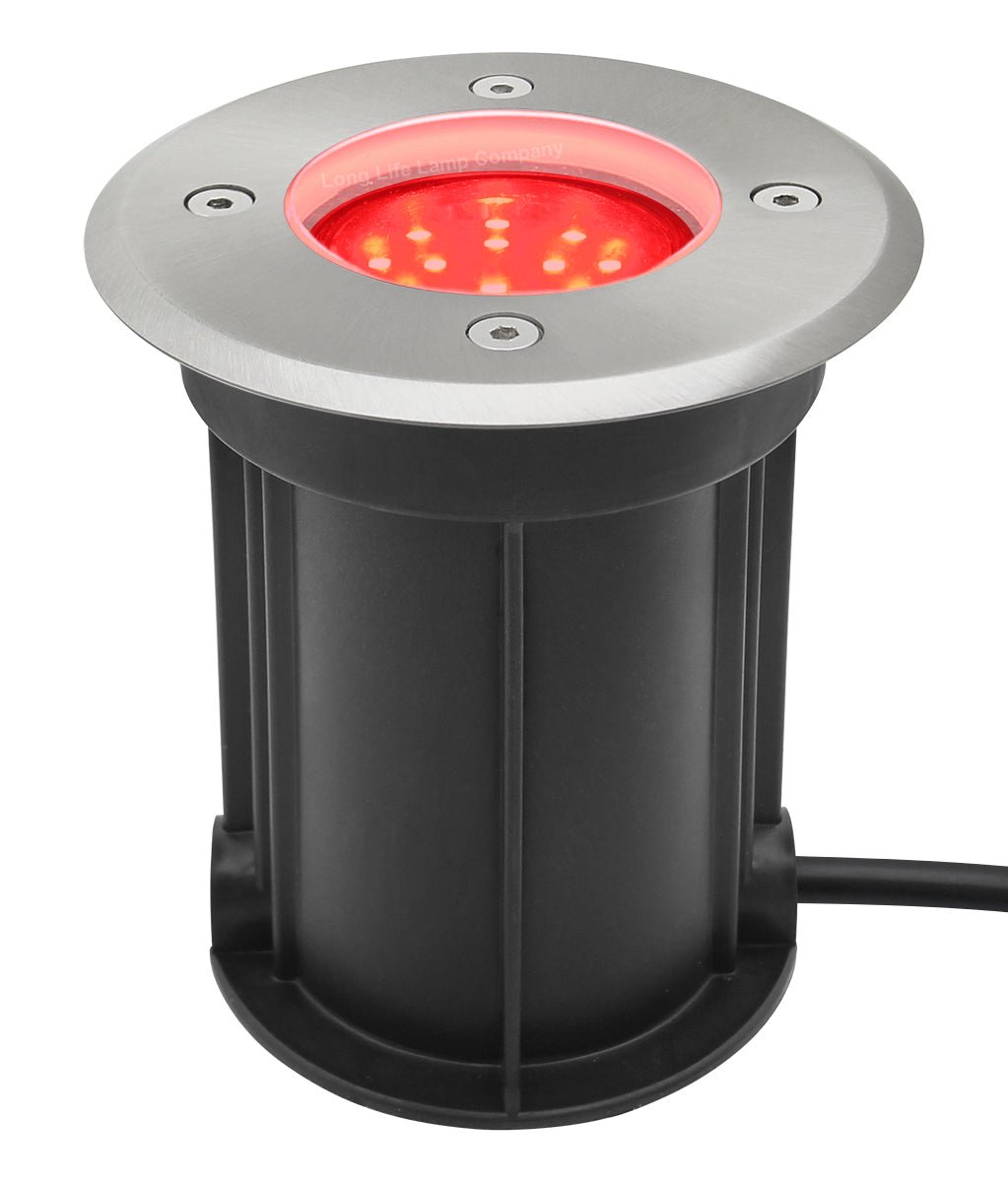 LED Outdoor Round Ground Recessed Light WW CW RED YELLOW GREEN BLUE RGB IP67 Waterproof GL09 - Energy Light Bulbs - Free delivery on all orders