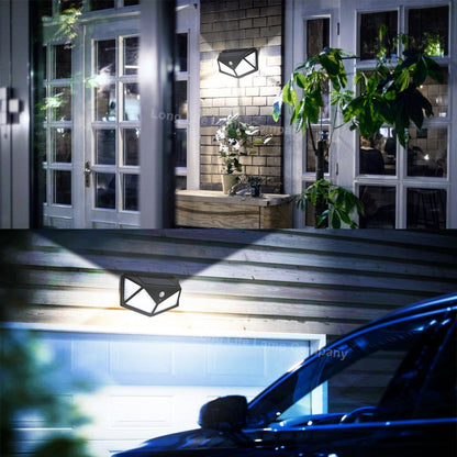 LED Outdoor Solar Wall Light PIR Motion Sensor Waterproof Garden Security Light - Energy Light Bulbs - Free delivery on all orders