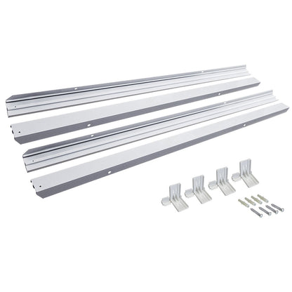 LED Panel Surface Mount Frame 600 x 600 Box Kit For 48w, 40w, 36w Ceiling Panel Light White Body 595 x 595 - Energy Light Bulbs - Free delivery on all orders