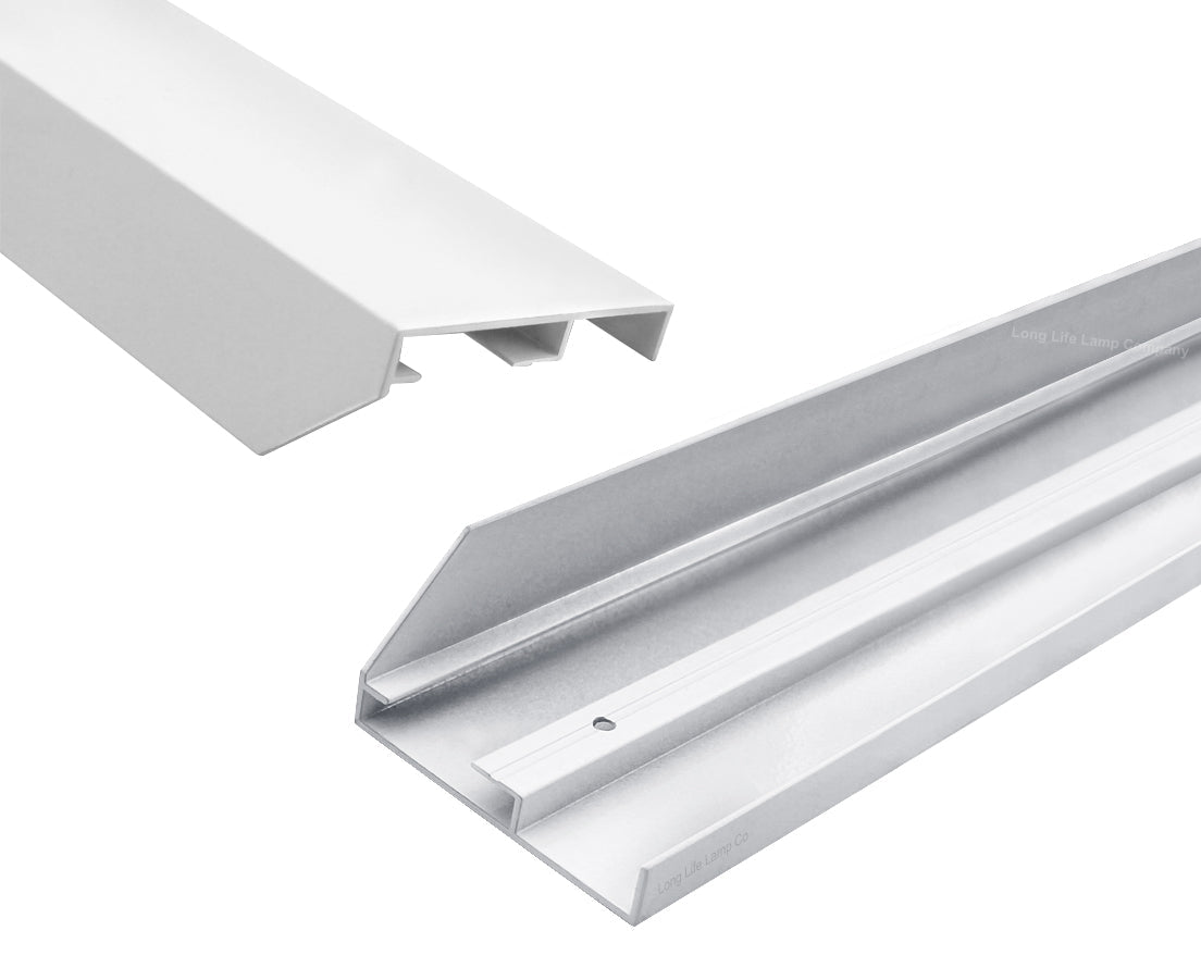 LED Panel Surface Mount Frame 600 x 600 Box Kit For 48w, 40w, 36w Ceiling Panel Light White Body 595 x 595 - Energy Light Bulbs - Free delivery on all orders