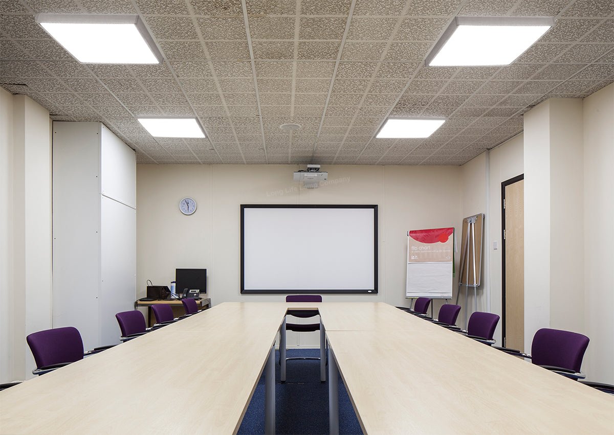 LED Panel Surface Mount Frame 600 x 600 Box Kit For 48w, 40w, 36w Ceiling Panel Light White Body 595 x 595 - Energy Light Bulbs - Free delivery on all orders