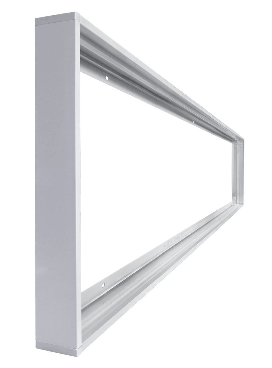 LED Panel Surface Mounting Frame Box Kit For Ceiling Panel 1200 x 300 White Body - Energy Light Bulbs - Free delivery on all orders