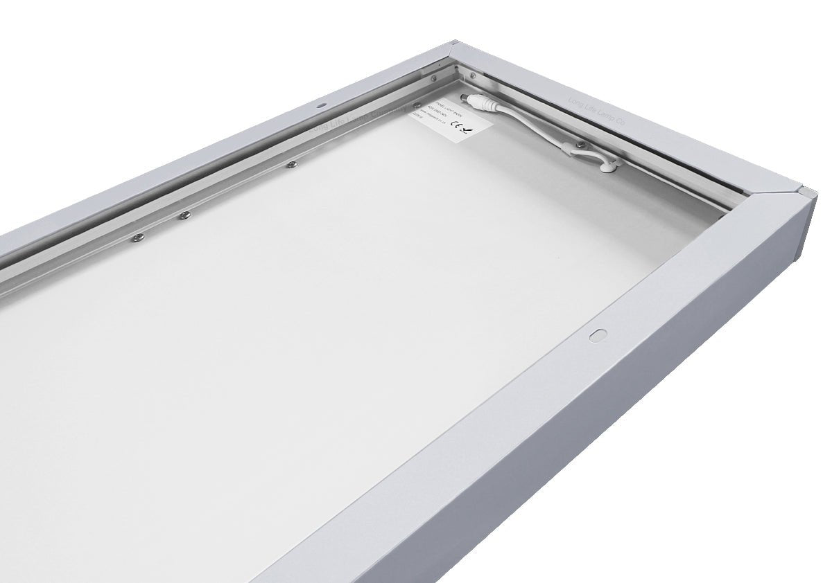 LED Panel Surface Mounting Frame Box Kit For Ceiling Panel 1200 x 300 White Body - Energy Light Bulbs - Free delivery on all orders