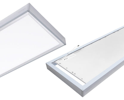 LED Panel Surface Mounting Frame Box Kit For Ceiling Panel 1200 x 300 White Body - Energy Light Bulbs - Free delivery on all orders