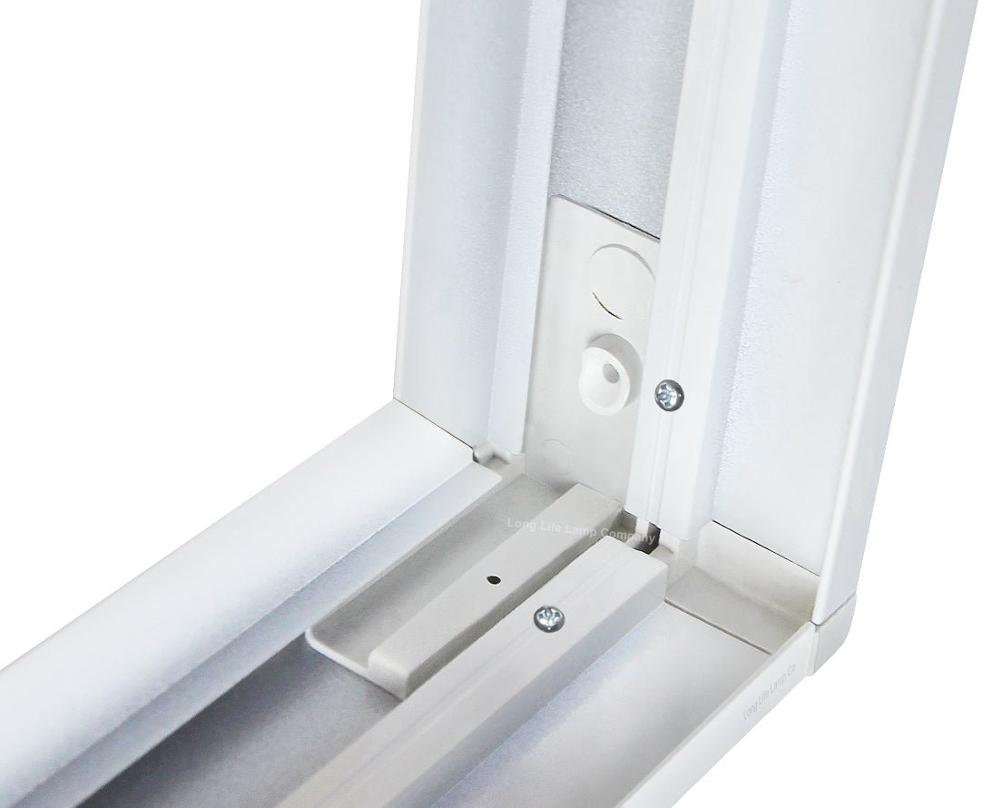 LED Panel Surface Mounting Frame Box Kit For Ceiling Panel 1200 x 300 White Body - Energy Light Bulbs - Free delivery on all orders