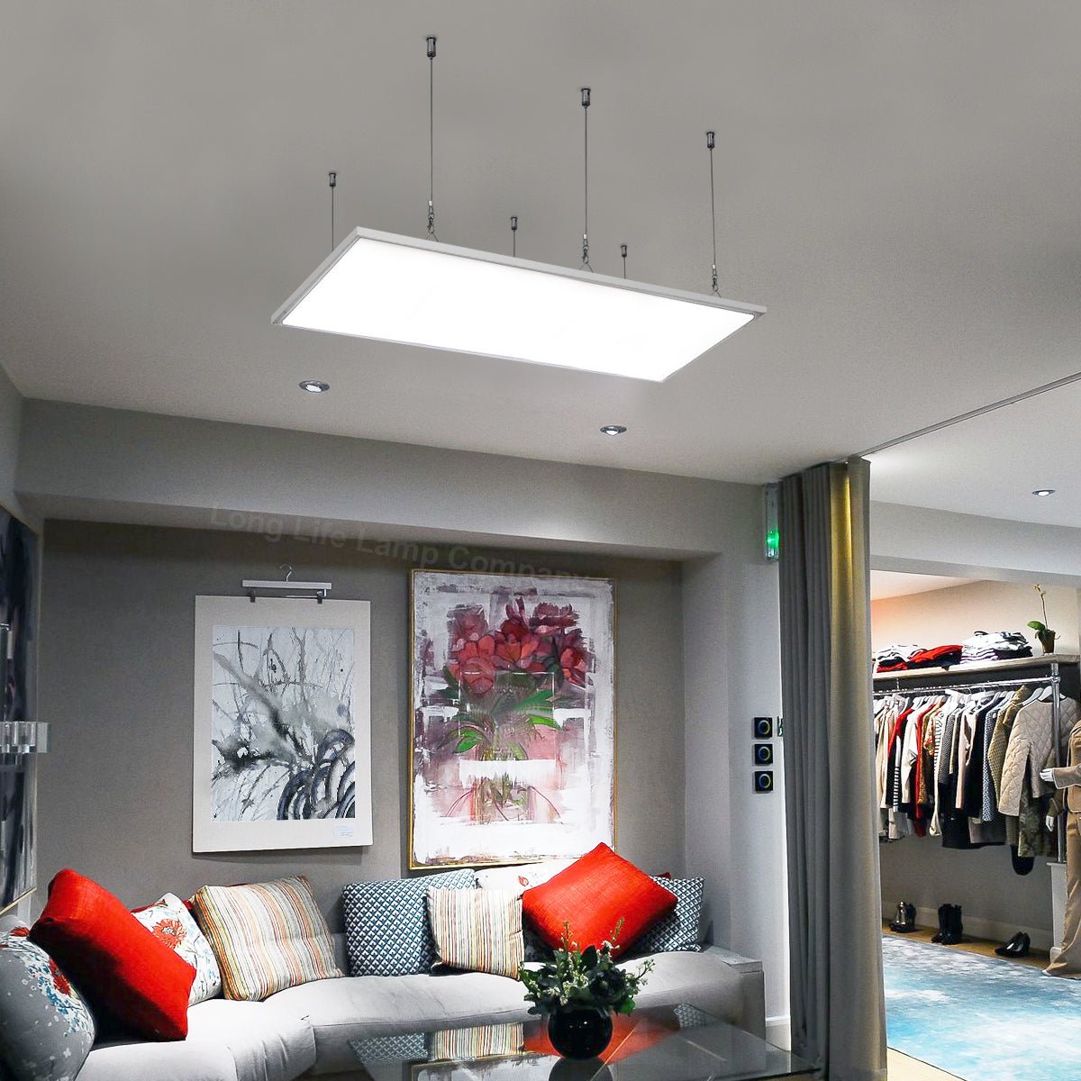 LED Panel Suspension Kit for Ceiling Panels - Energy Light Bulbs - Free delivery on all orders