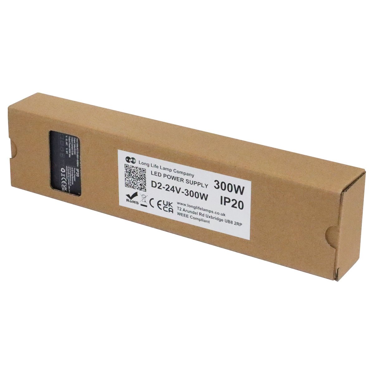 LED Power Supply IP20 24V Transformer Low Voltage D2 - 24V 300W - Energy Light Bulbs - Free delivery on all orders