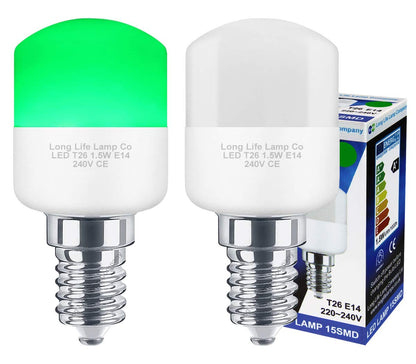E14 LED appliance bulb 1.5W suitable for fridge, night light and sewing machine use