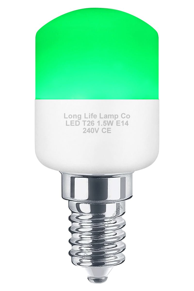 T26 LED appliance bulb with E14 fitting for refrigerators and sewing machines
