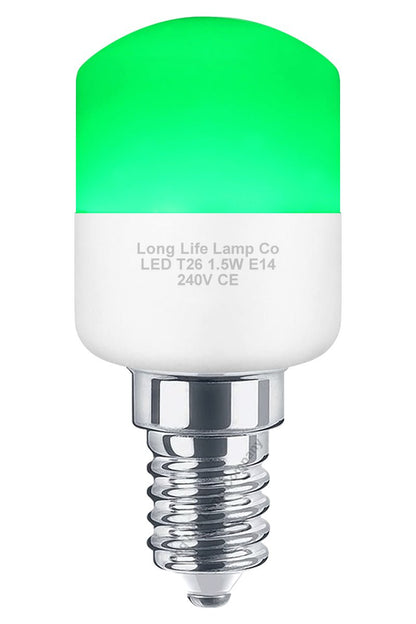 T26 LED appliance bulb with E14 fitting for refrigerators and sewing machines