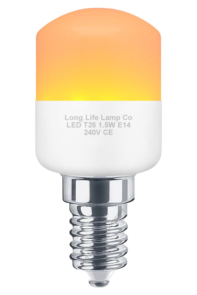 Compact LED fridge bulb 1.5W E14 SES fitting for appliance lighting