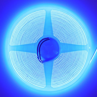 LED Tape Strip Light Continuous COB Illumination 10 Metres 24V Blue with Driver - Energy Light Bulbs - Free delivery on all orders