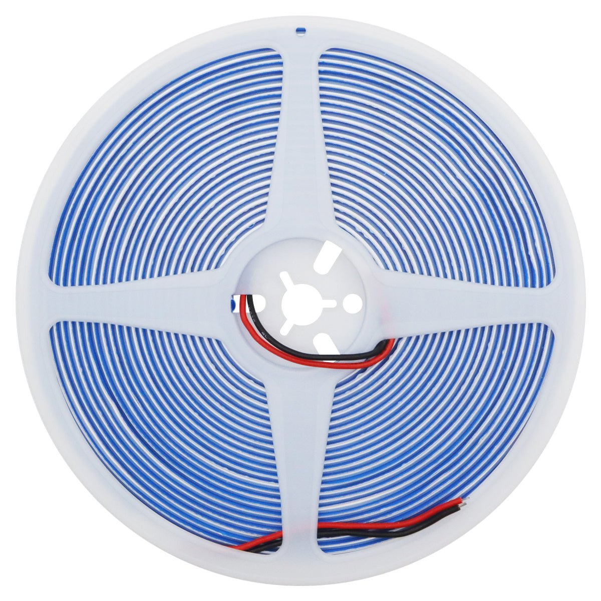 LED Tape Strip Light Continuous COB Illumination 10 Metres 24V Blue with Driver - Energy Light Bulbs - Free delivery on all orders