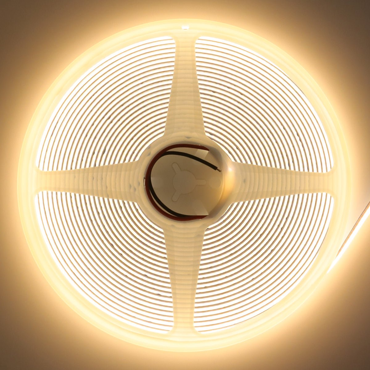 LED Tape Strip Light Continuous COB Illumination 10 Metres 24V Warm White with Driver - Energy Light Bulbs - Free delivery on all orders