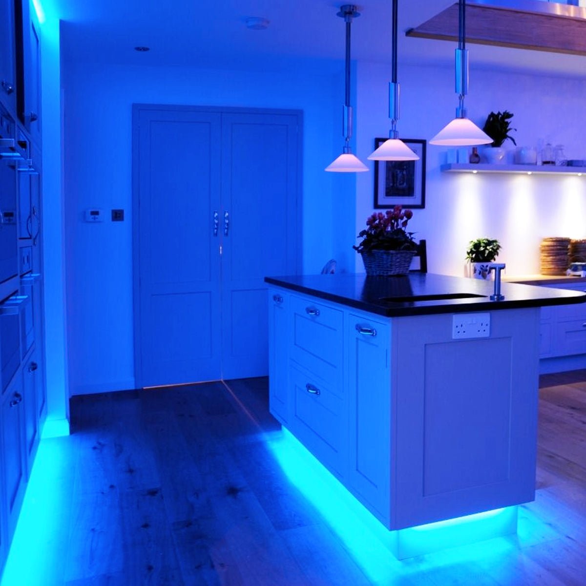 LED Tape Strip Light Continuous COB Illumination 15 Metres 24V Blue - Energy Light Bulbs - Free delivery on all orders