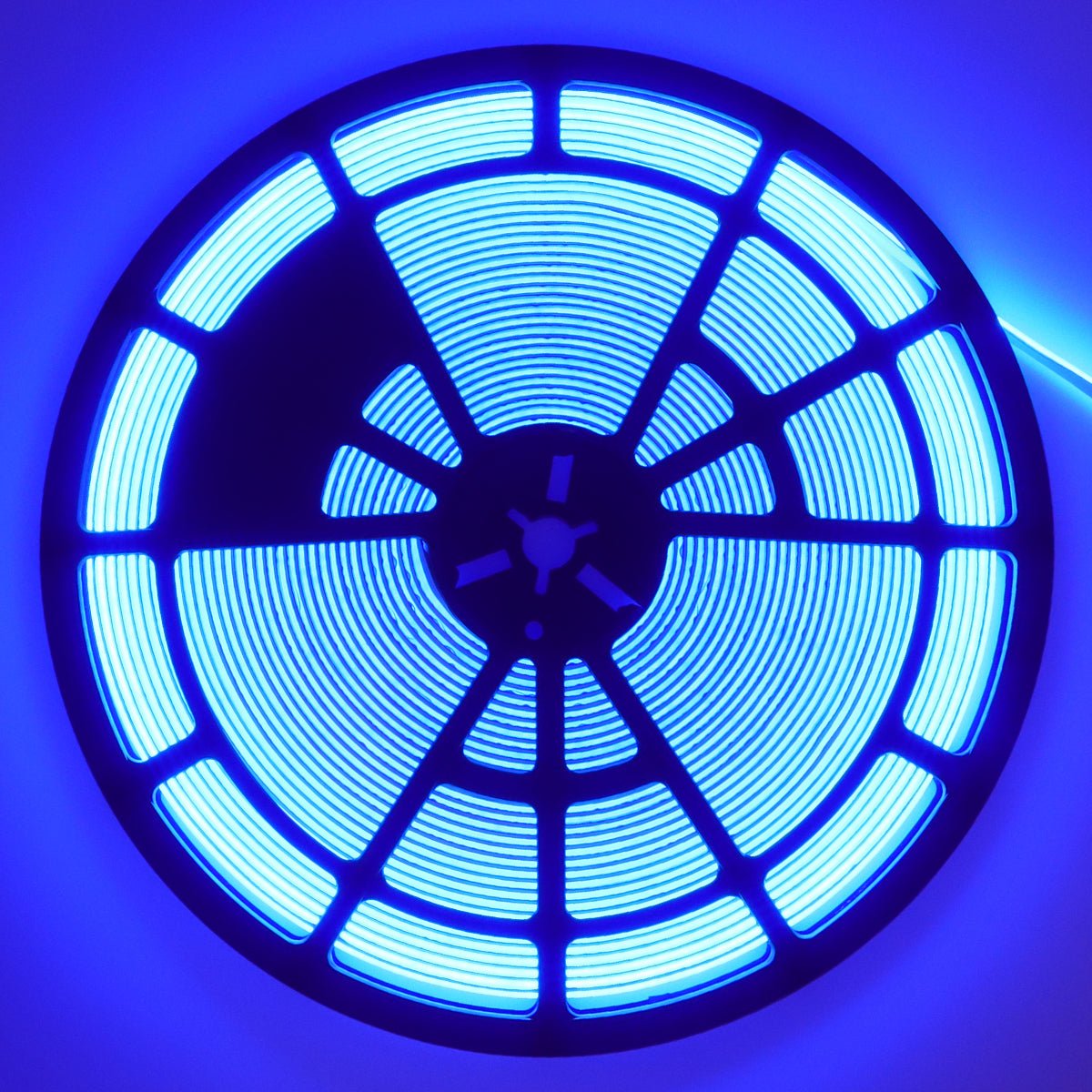 LED Tape Strip Light Continuous COB Illumination 15 Metres 24V Blue - Energy Light Bulbs - Free delivery on all orders