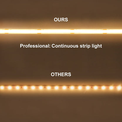 LED Tape Strip Light Continuous COB Illumination 15 Metres 24V Warm White - Energy Light Bulbs - Free delivery on all orders