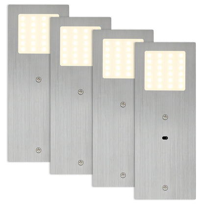 LED Under Cabinet Light 4 PCs 20W 3000K Dimmable with Handwave IR Sensor - Energy Light Bulbs - Free delivery on all orders