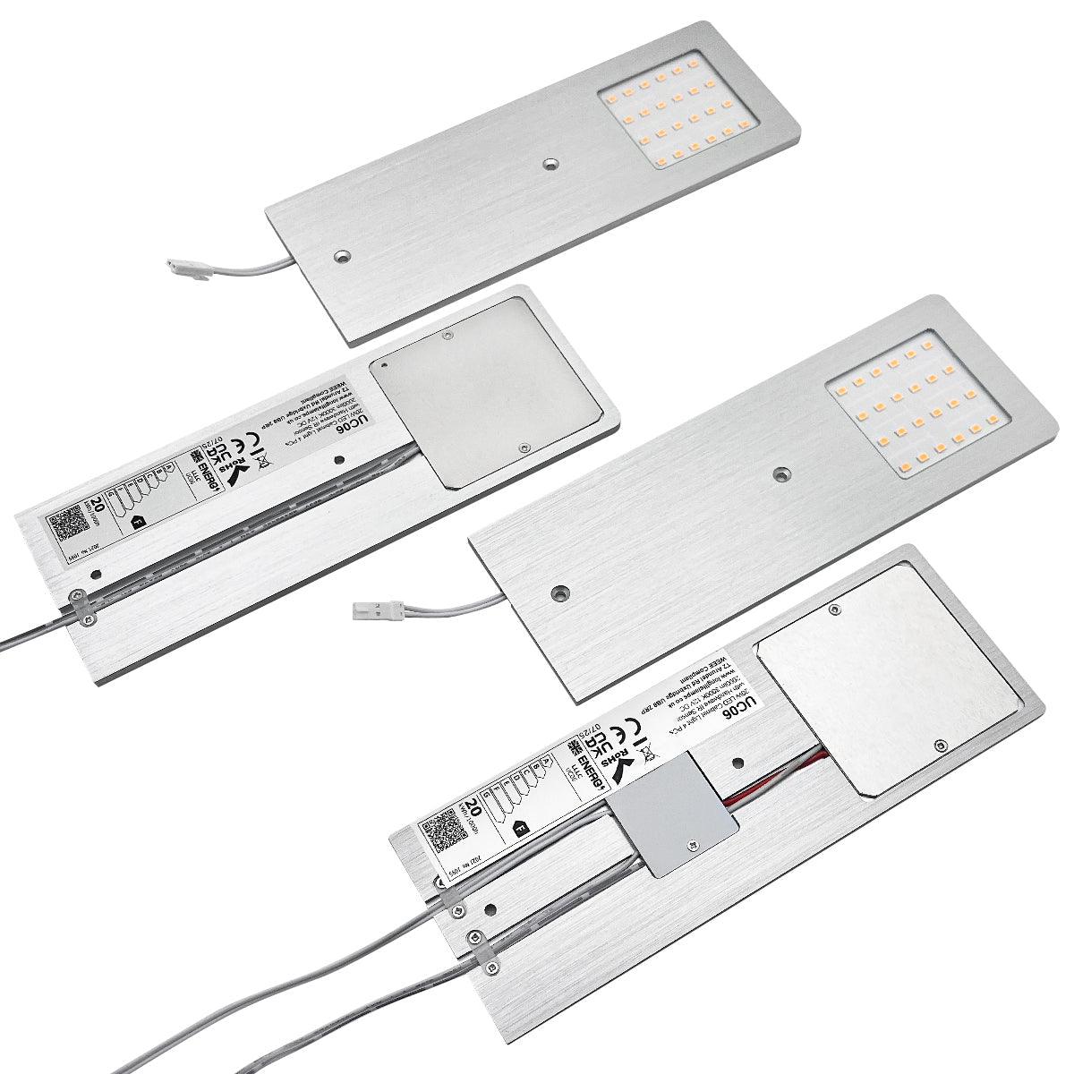 LED Under Cabinet Light 4 PCs 20W 3000K Dimmable with Handwave IR Sensor - Energy Light Bulbs - Free delivery on all orders