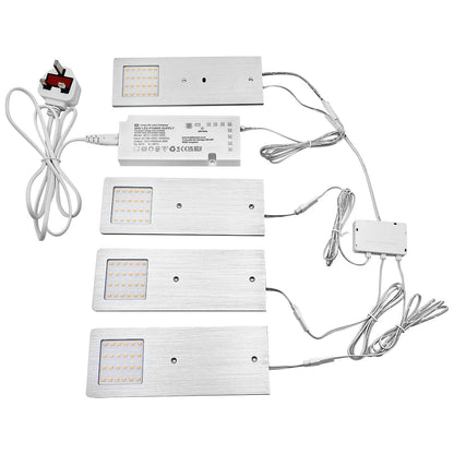 LED Under Cabinet Light 4 PCs 20W 3000K Dimmable with Handwave IR Sensor - Energy Light Bulbs - Free delivery on all orders