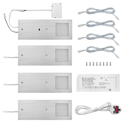 LED Under Cabinet Light 4 PCs 20W 6500K Dimmable with Handwave IR Sensor - Energy Light Bulbs - Free delivery on all orders