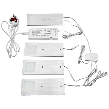 LED Under Cabinet Light 4 PCs 20W 6500K Dimmable with Handwave IR Sensor - Energy Light Bulbs - Free delivery on all orders